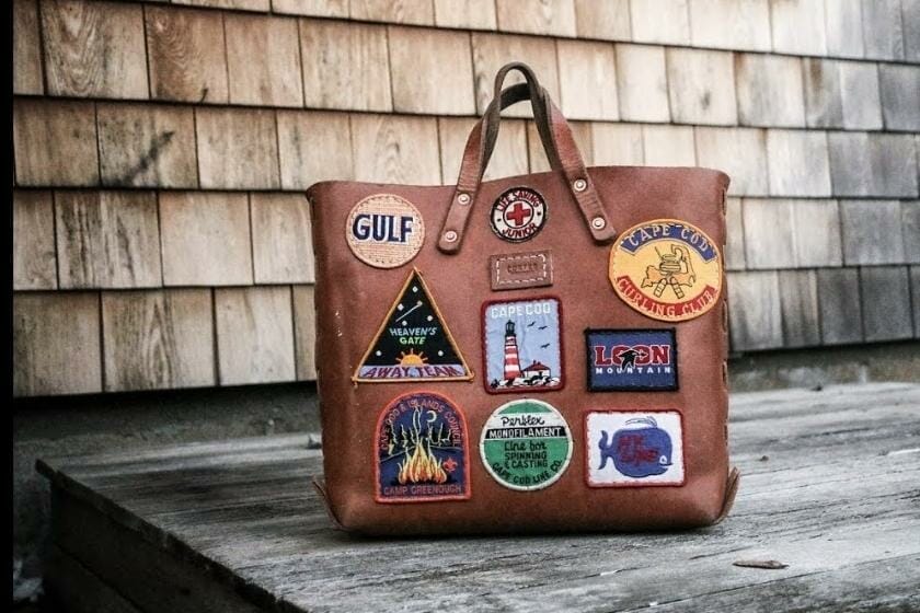 Putting Patches On Leather Bags