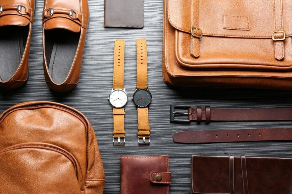 my leather travel bag featured -  shoes, watch, bag, wallet 