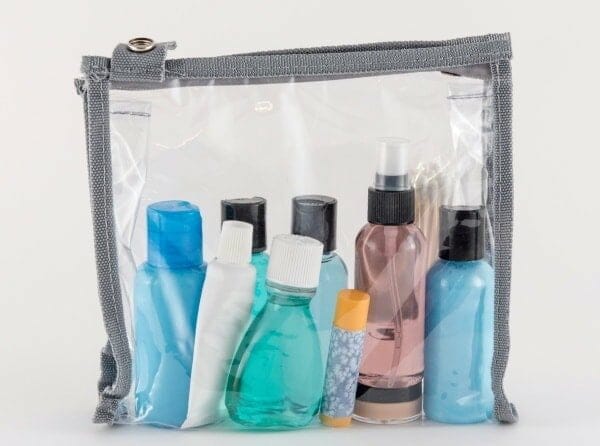 do my toiletries need to be in a clear bag